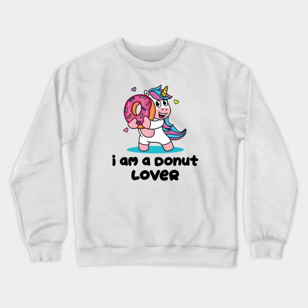 Donut Lover Crewneck Sweatshirt by CandD